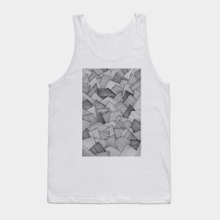 Zentangle Blocks - Black Lace Tank Top